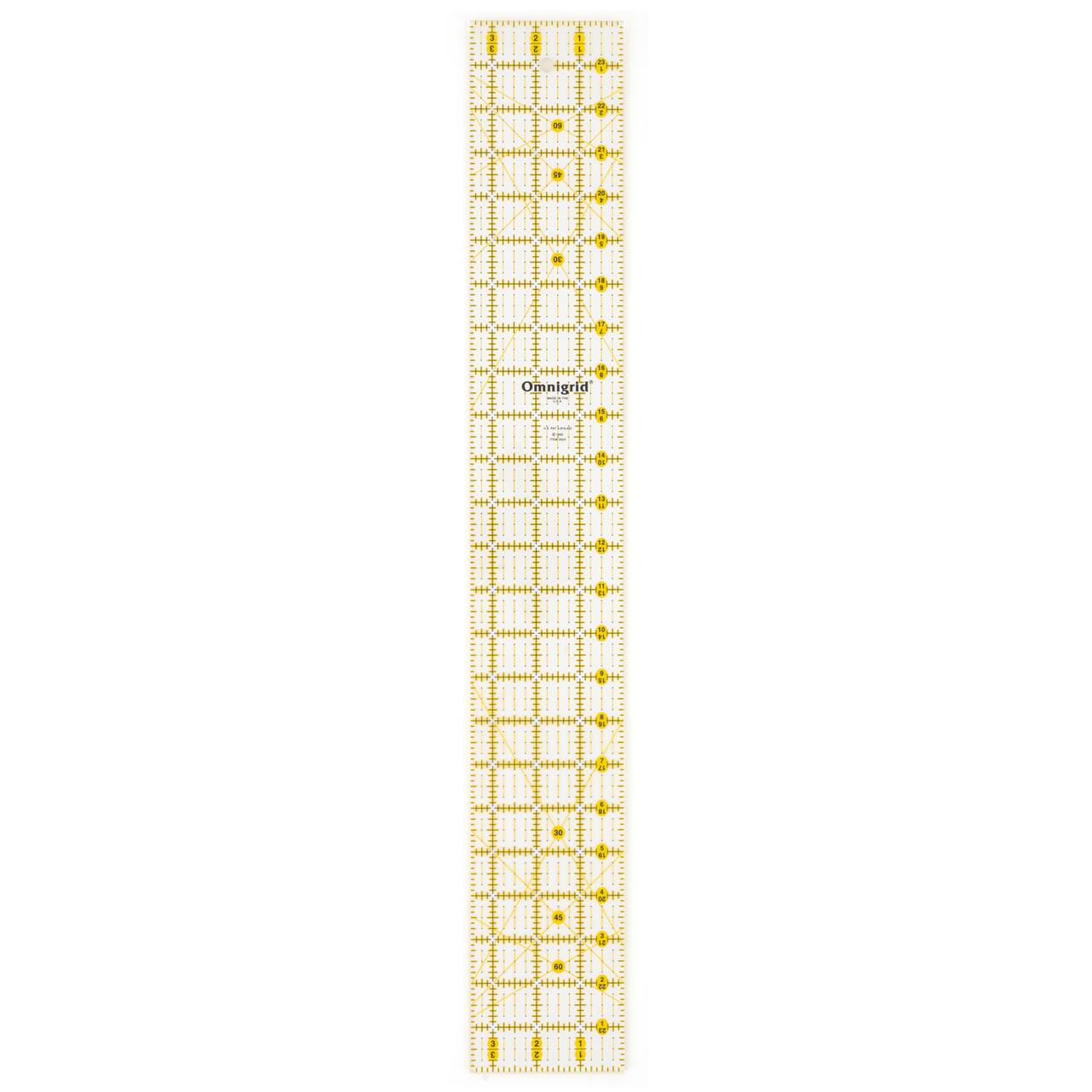 Omnigrid® 3.5" x 24" Rectangle Quilting & Sewing Ruler